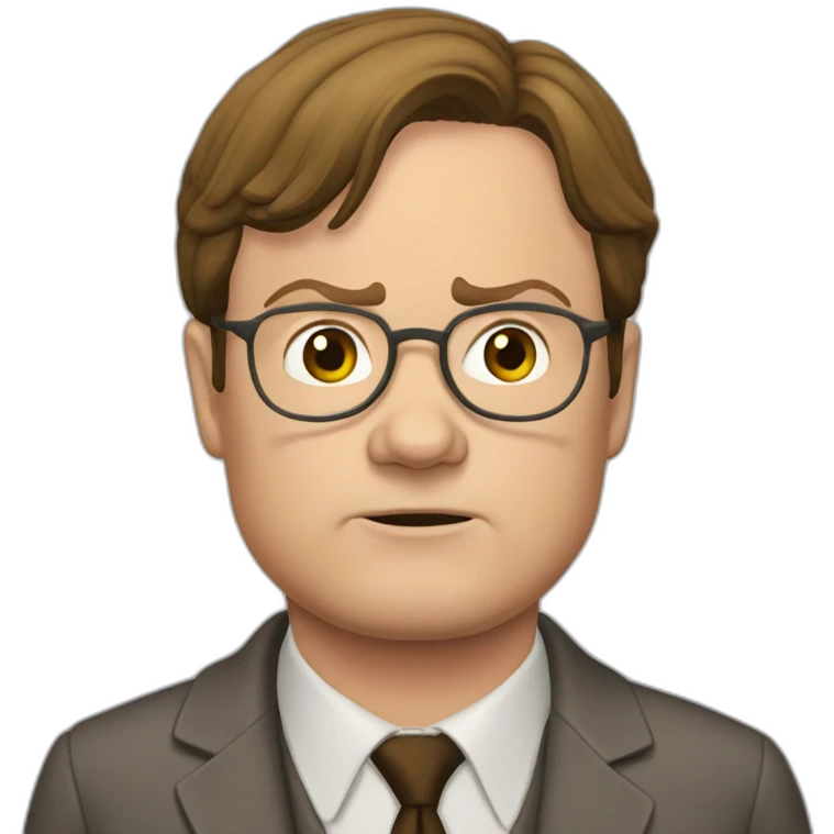 Dwight Schrute emoji