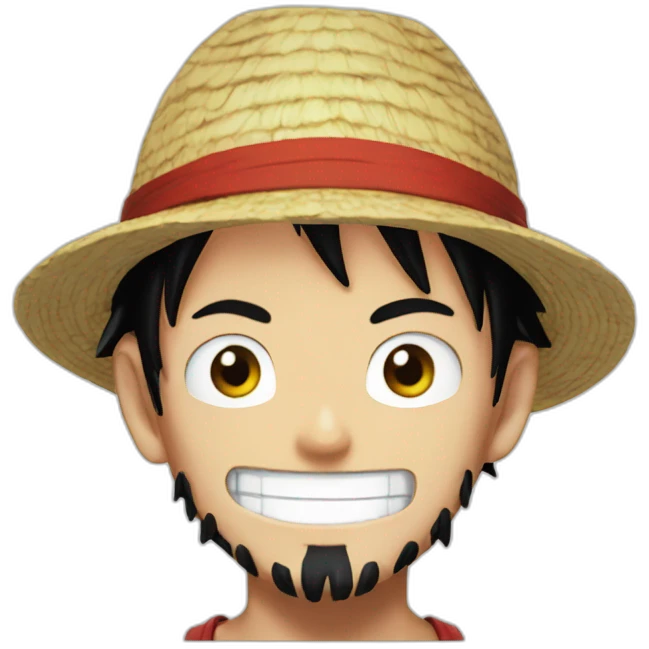 Luffy in one piece  emoji