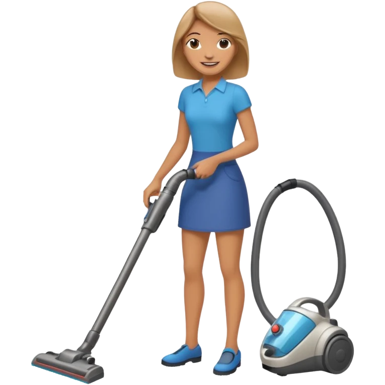 Emoji to encourage kids to do chores - should contain something about house chores, ok replace the broom with a vaccum emoji