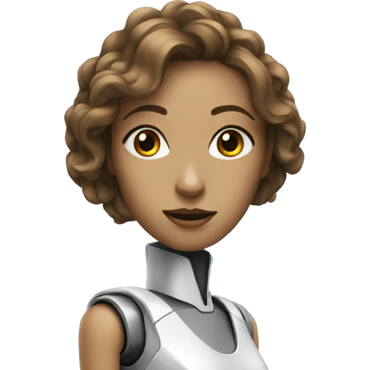 Robot woman emoji
