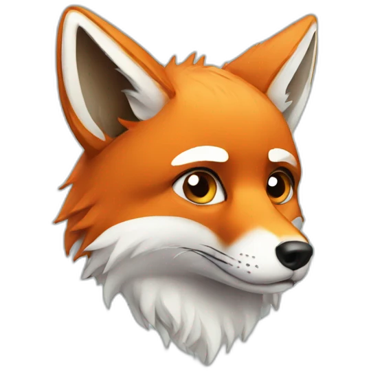 fox having cold emoji