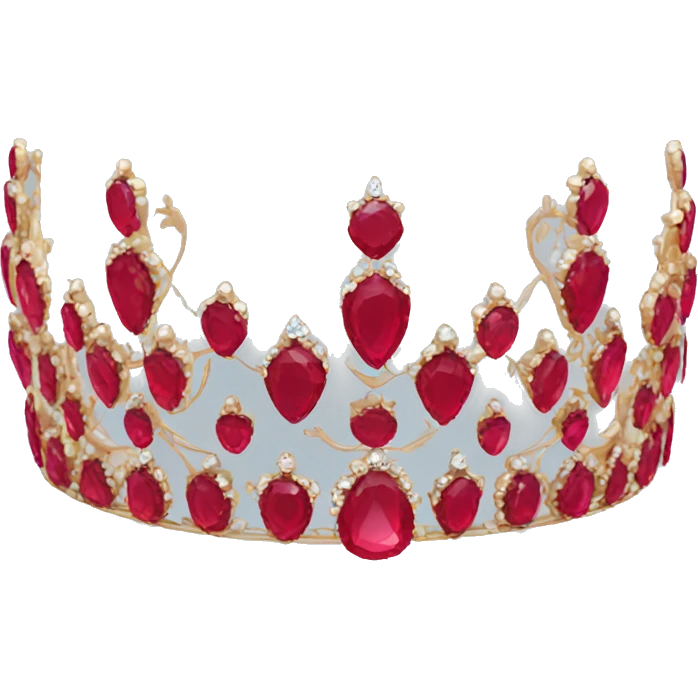 Ruby tiara emoji