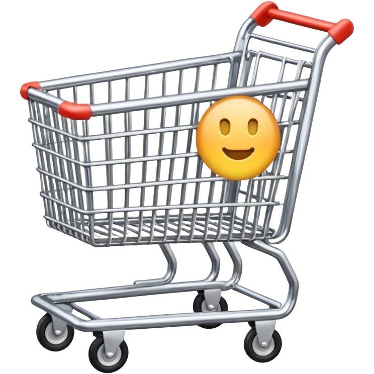shopping cart emoji