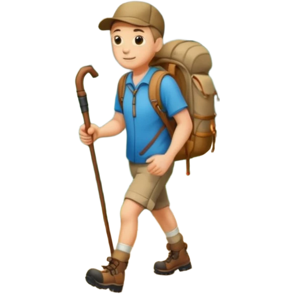Forest Path Walker man emoji