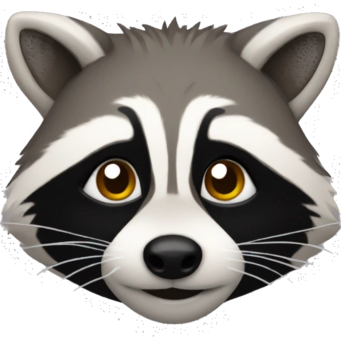 Raccoon emoji