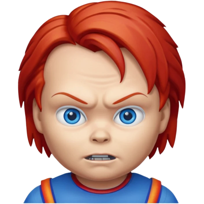 Un emojin de chuky emoji