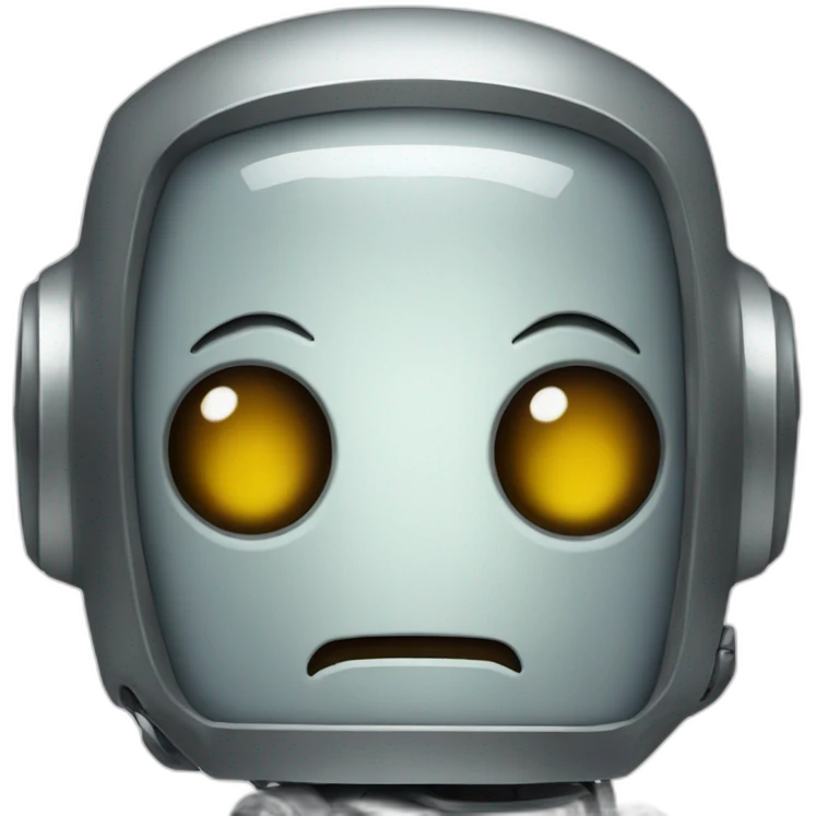 no-fun-allowed-robot emoji