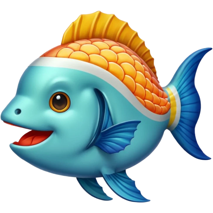 Caballito de mar, no pez emoji