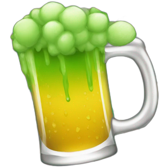drinking beer with lithuania flag emoji