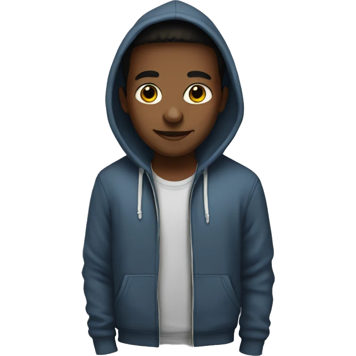 Me wearing hoodie  emoji