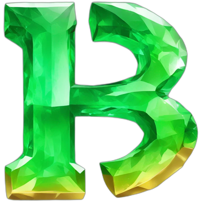 bitcoin emerald emoji