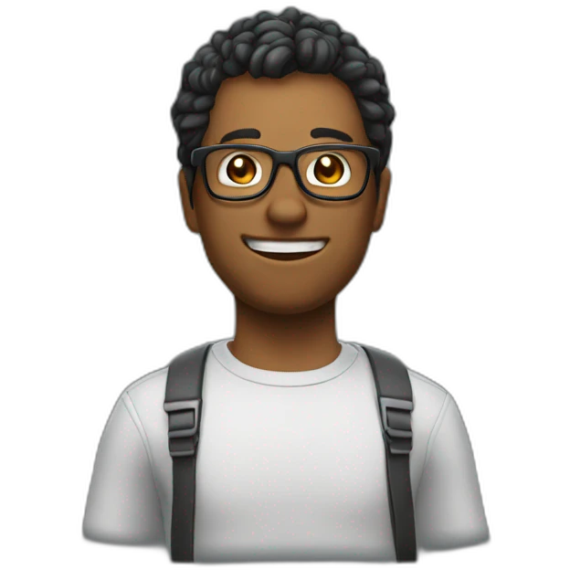Super nerd emoji
