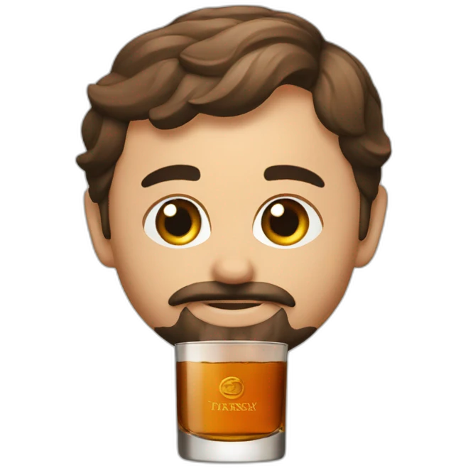 Santorini whiskey emoji