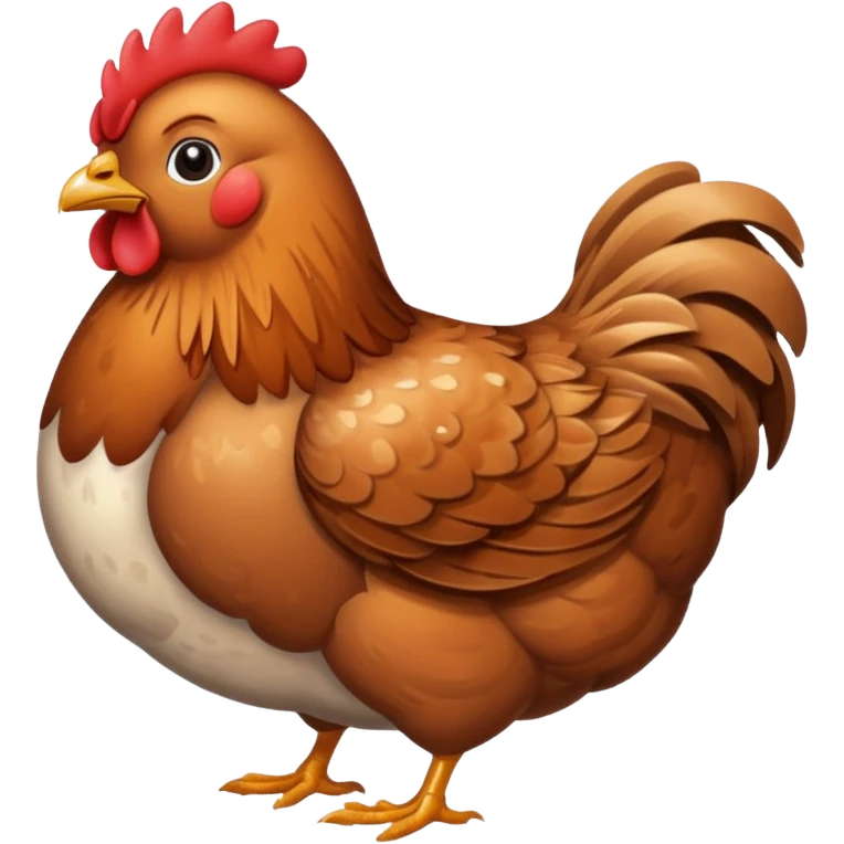 Hen emoji