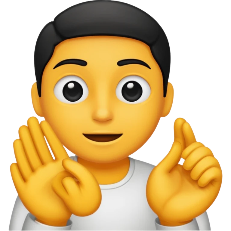 make it just have a phrase in hindi and not a human emoji