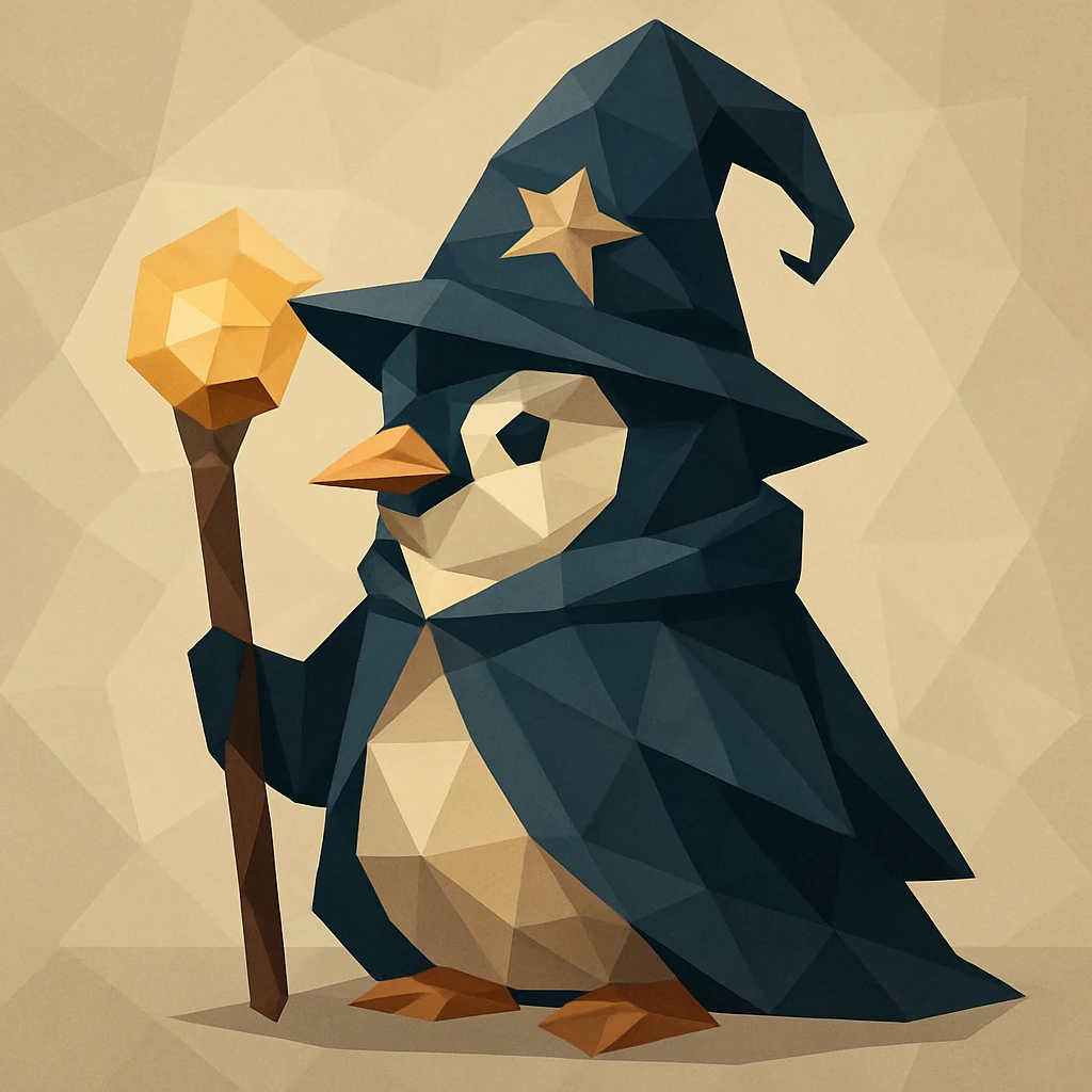 Penguin Wizard 345551322312 emoji