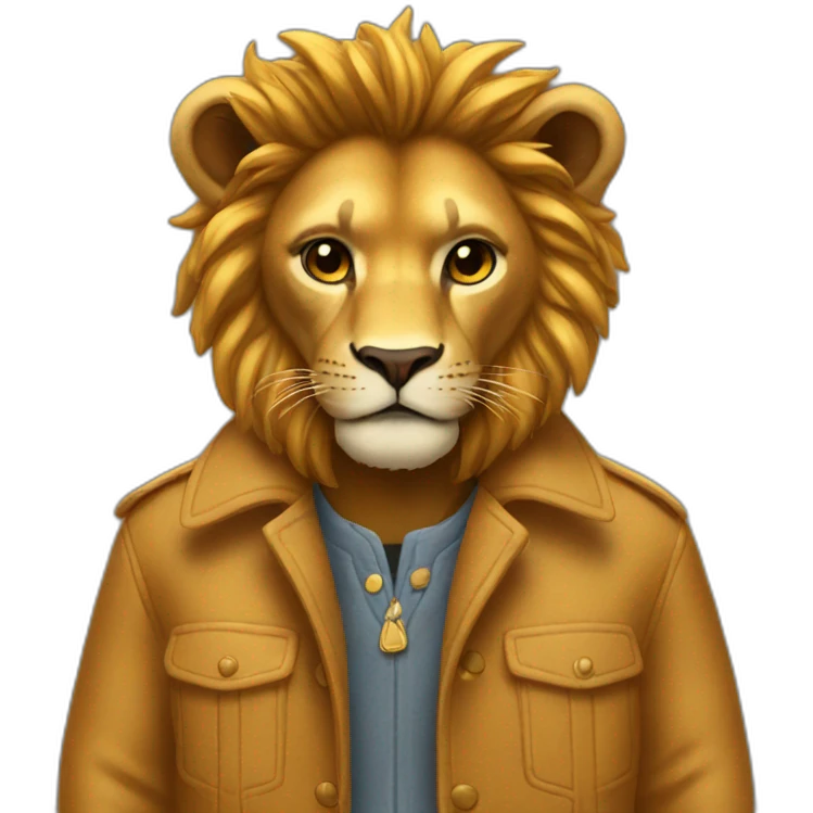 Leo coat emoji