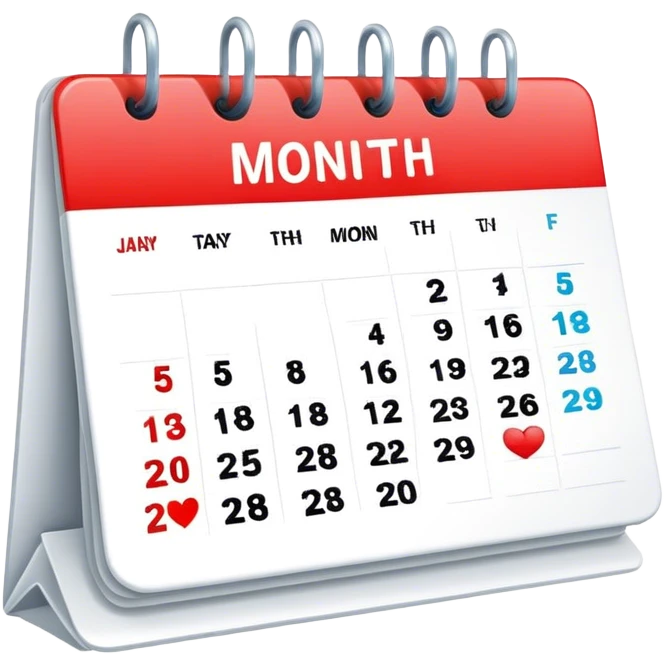 Calendar  emoji