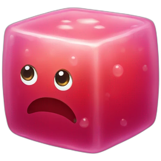jelly-cube emoji