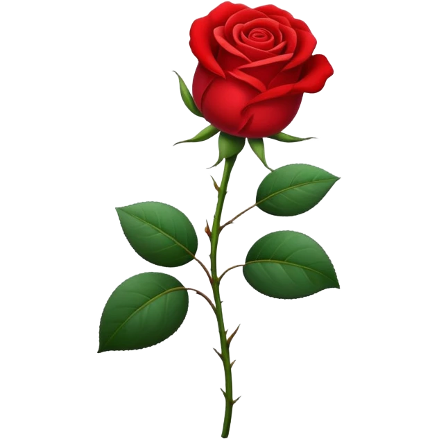 rose an d emoji