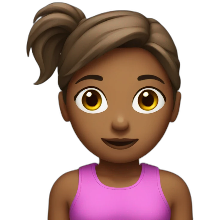 girl workout emoji