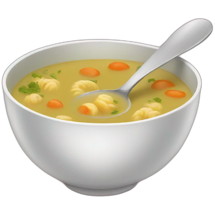 spoon soup emoji