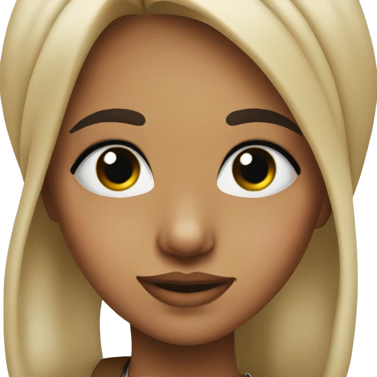 Girl with nose piercings emoji