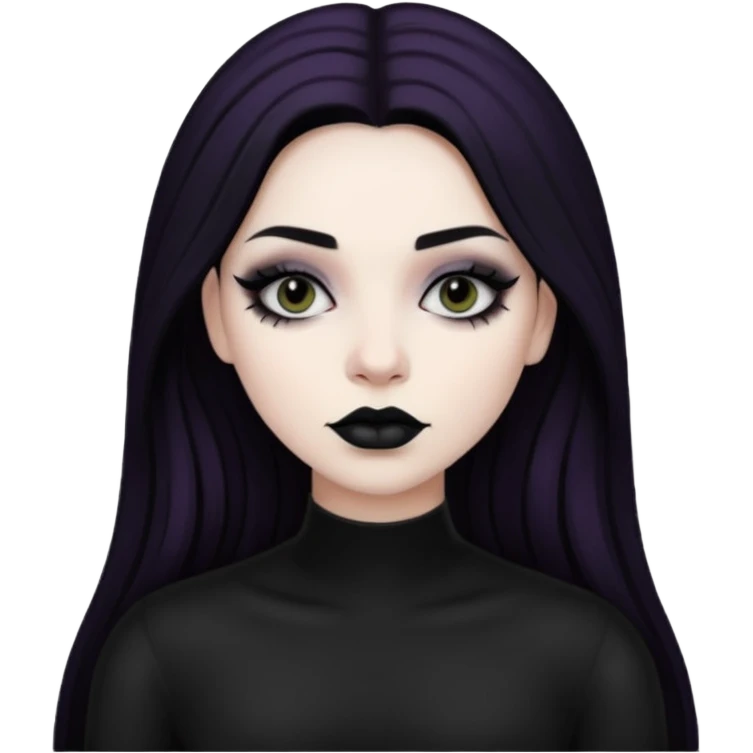 Goth latina  emoji