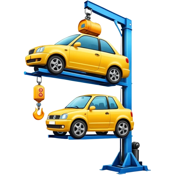 car getting an oil change emoji