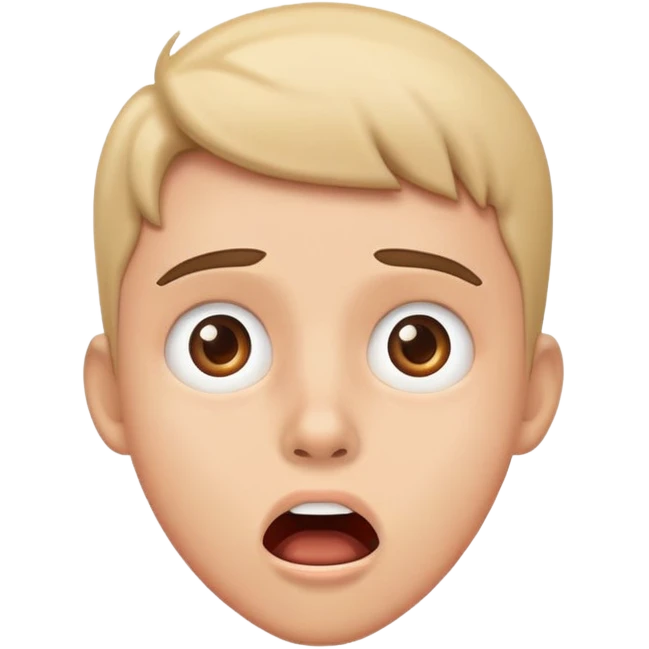 Jaw dropped emoji