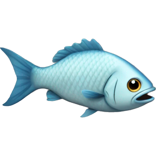 Fish in a doghouse emoji