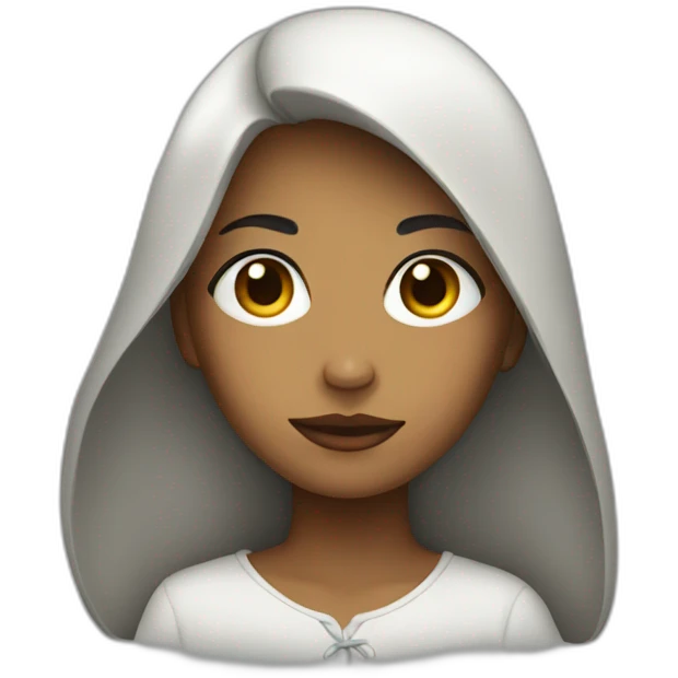 mysterious girl emoji