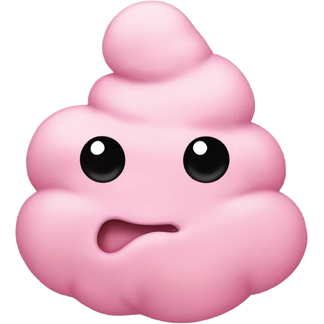 Light pink poo emoji emoji