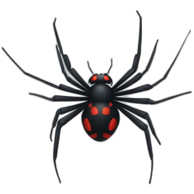 Black widow simbol emoji