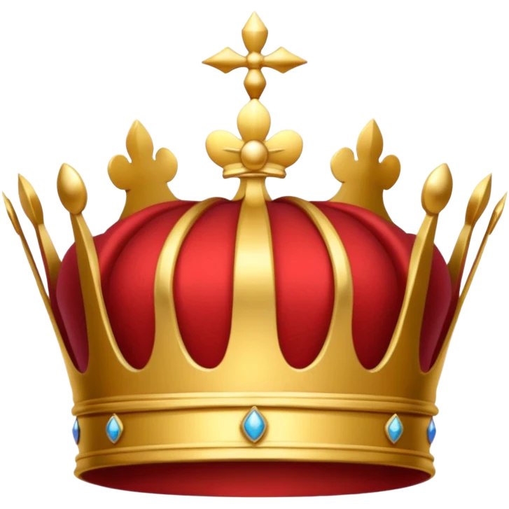 RED Crown King emoji