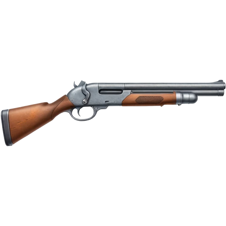 double barrel metal shotgun emoji