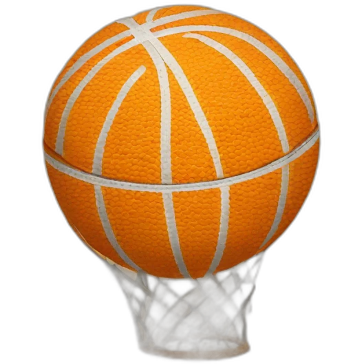 Ballon dans panier de basket emoji