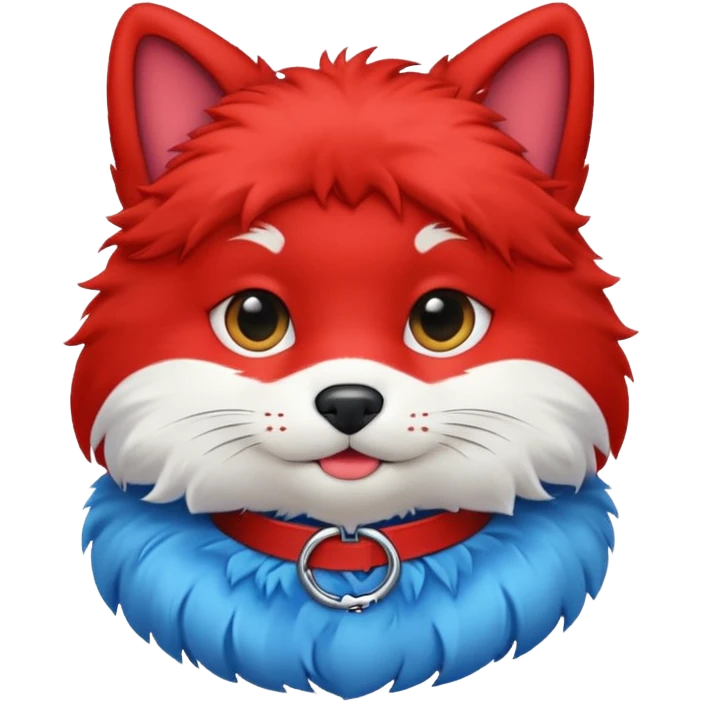 red collar bulu emoji