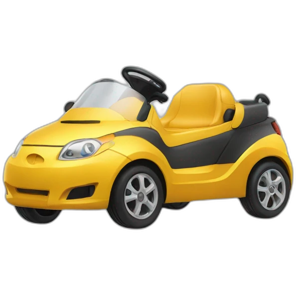Motor cu palarie emoji
