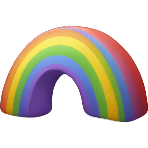 rainbows apple emoji