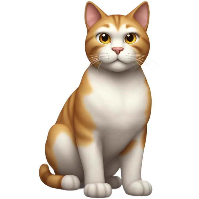 Buff cat emoji