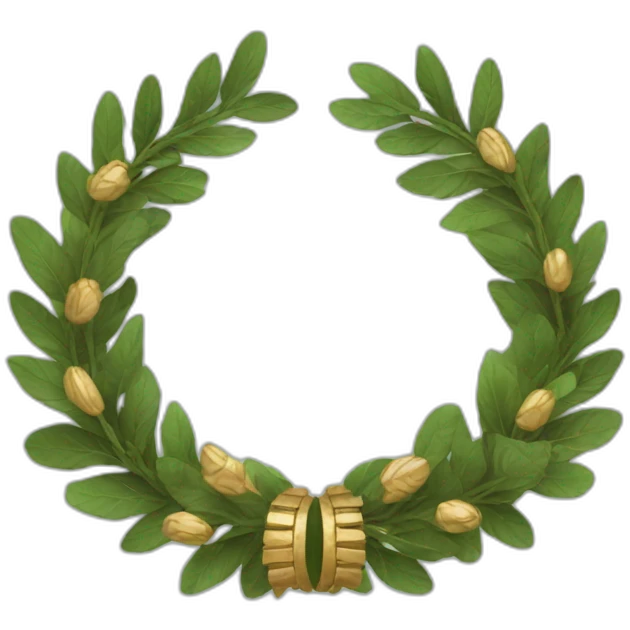ancient greek wreath emoji