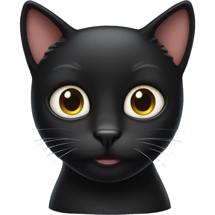 Black cat  emoji