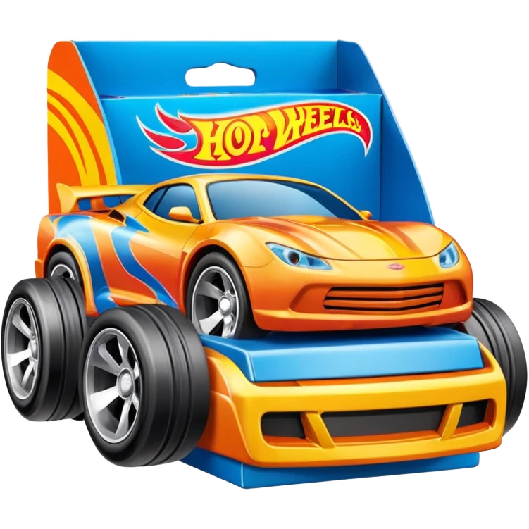 Машинка HotWheels в упаковке HotWheels. emoji