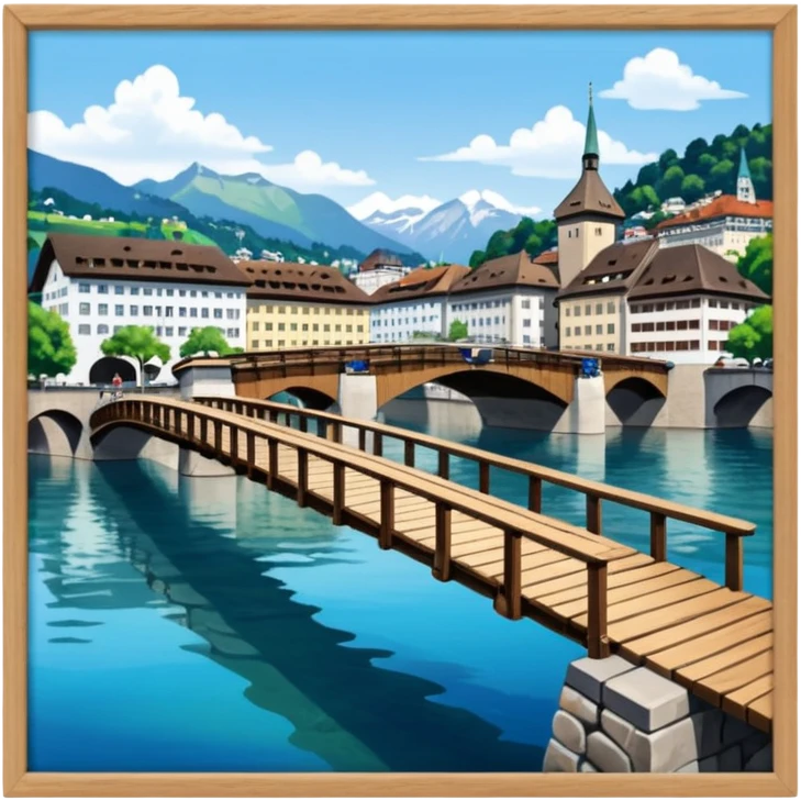 kapellbrücke in luzern emoji