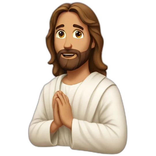 Jesus love emoji