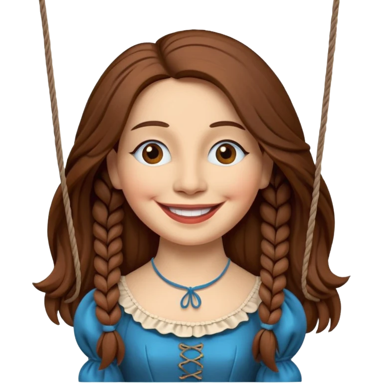Icon for Puppet Theater: a female puppet on strings emoji