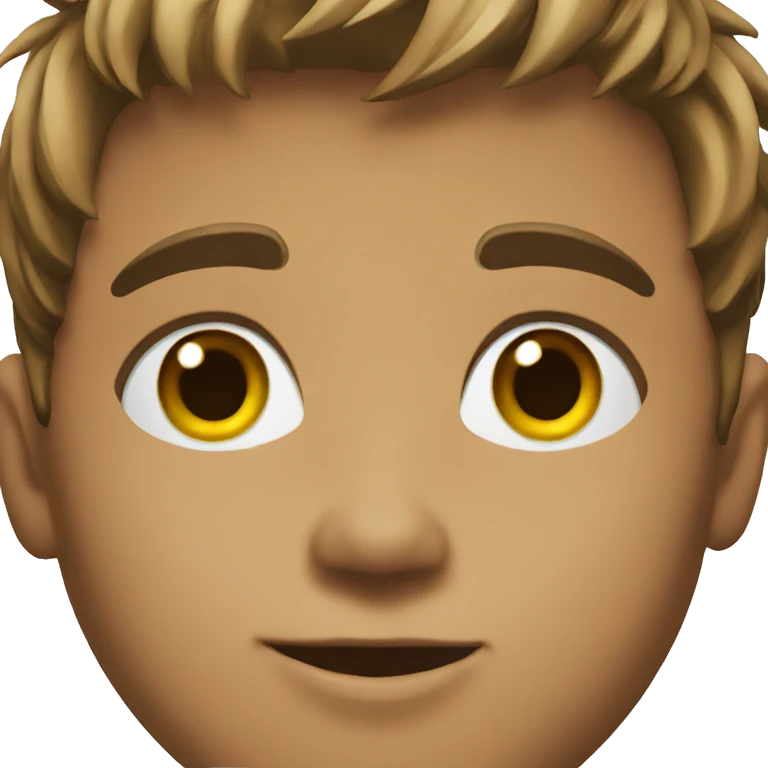 A young guy emoji
