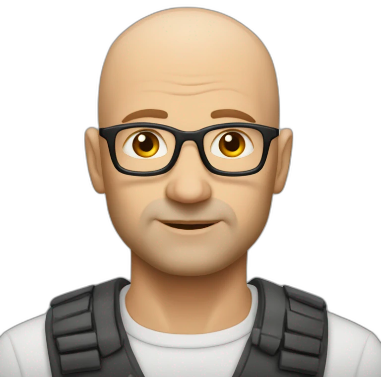 Piotr Sędziak, bald director emoji