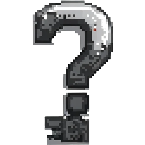 white flag with a large black question mark on it emoji